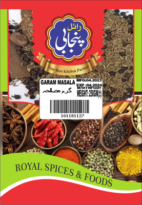 GARAM MASALA 250 GM